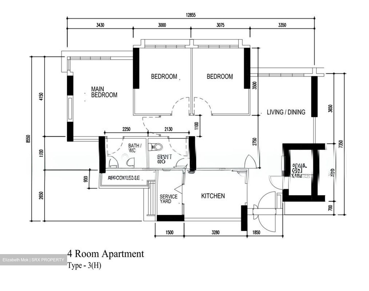 Blk 33 Ghim Moh Edge (Queenstown), HDB 4 Rooms #501949301